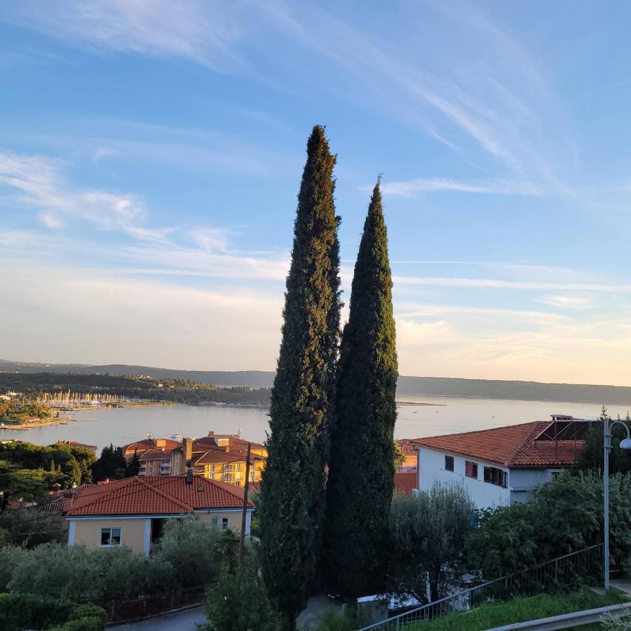 Panoramic View Near The Beach In Portotoz+P Leilighet Portorož Eksteriør bilde